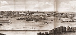 Moscow From: Voyages par la Moscovie, en Perse, et aux Index orientales by Cornelis de Bruijn