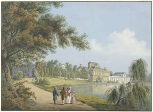 View of Soestdijk Palace by Cornelis de Kruyff