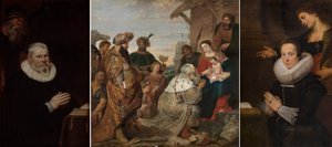 Epitaph of Willem van Meerbeeck and His Wife Barbara Kegeleers by Cornelis de Vos