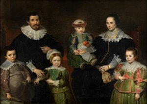 Family Portrait by Cornelis de Vos