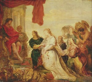 The Continence of Scipio by Cornelis de Vos
