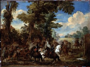 Battle scene