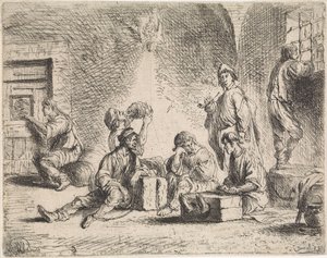 Prisoners in Dungeon (Genre Scenes)