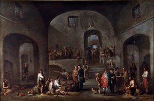 The Seven Works of Corporal Mercy: The Visit of Prisoners by Cornelis de Wael
