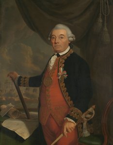 Portrait of Johan Arnold Zoutman by Cornelis van Cuylenburgh (II)