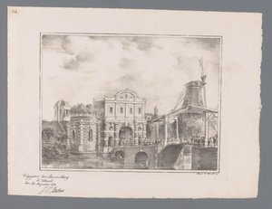 Catharijnepoort in Utrecht by Cornelis van Hardenbergh
