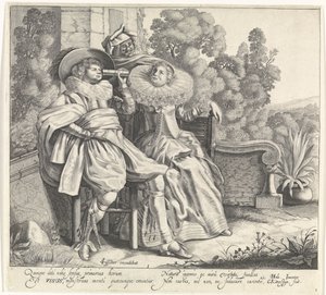 Sight (The Five Senses) by Cornelis van Kittensteyn