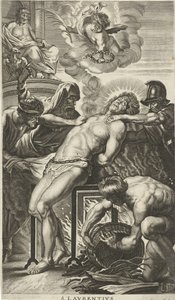 Martyrdom of Saint Lawrence by Cornelis van Merlen