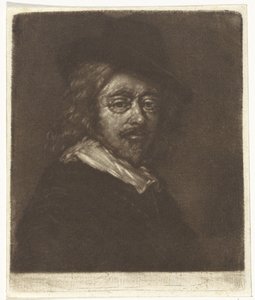 Portrait of Frans Hals with a Hat