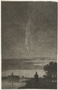 The Comet of Donati, 1858 by Cornelis van der Griendt