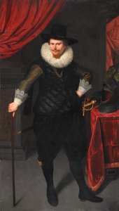 Portrait of Laurens Reael by Cornelis van der Voort