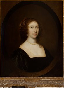 A Lady of the Kingsmill family by Cornelius I Johnson