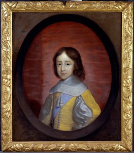 Portrait of William III, Prince of Orange, as a Child by Cornelius Janssen van Ceulen
