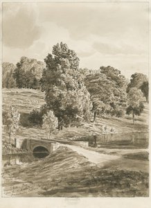 Betley Park, Oct 1820 by Cornelius Varley