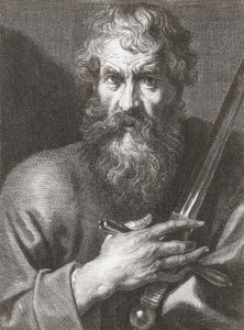 Portrait of Paul the Apostle by Cornelius van Caukercken
