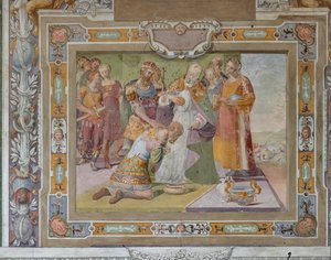 The Cycle of the Deeds of Godfrey of Bouillon at the Capture of Jerusalem by Cosimo Daddi