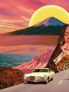 Retro Fuji Road Trip by CosmoZach