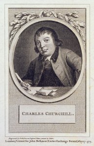Charles Churchill by Cotton (after)