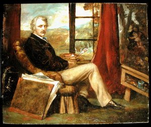 Self Portrait by Coutts Lindsay