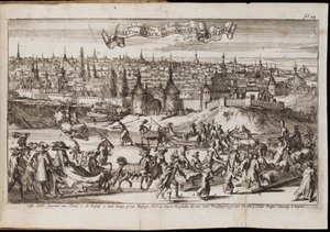 Vologda From: Historisch Verhael, of Beschryving van de Voyagie, 1677