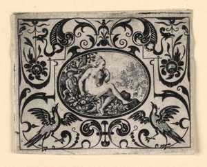 Sense of Taste, Plate from Images of the Five Senses Engraved for the Benefit of the Goldsmith by Crispijn de Passe the Elder