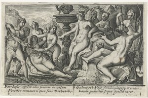 Diana and Callisto by Crispijn van de Passe (I)