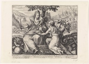 Europe by Crispijn van de Passe (I)