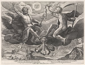 North Wind (The Four Winds) by Crispijn van de Passe (I)