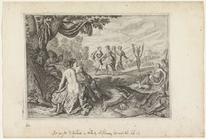 Apulus Transformed into an Olive Tree (Metamorphoses of Ovid)