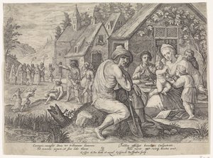The Good Marriage by Crispijn van de Passe (II)