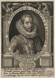 Albert of Austria, Governor of the Southern Netherlands by Crispijn van de Passe I