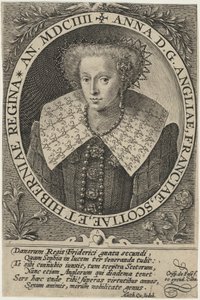 Anne of England by Crispijn van de Passe I