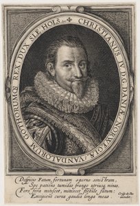 Christian IV, King of Denmark by Crispijn van de Passe I