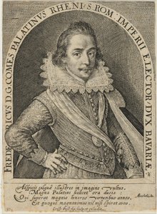 Frederick V, Elector Palatine, Later King of Bohemia by Crispijn van de Passe I