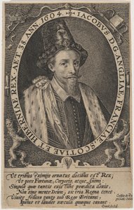 James I, King of England by Crispijn van de Passe I