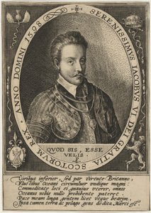 James I, as King of Scotland by Crispijn van de Passe I
