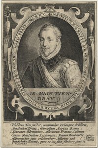 Maurice of Nassau, Prince of Orange by Crispijn van de Passe I