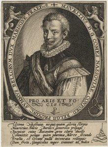 Maurice of Nassau, Prince of Orange by Crispijn van de Passe I