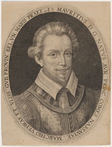 Maurice of Nassau, Prince of Orange by Crispijn van de Passe I