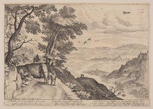 Vast Landscape with Coach Driver