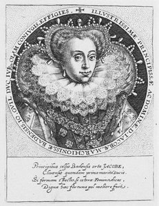 Princess Jakobea of Baden by Crispijn van de Passe the Elder