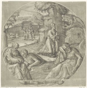 Christ on the Mount of Olives by Crispijn van den Broeck