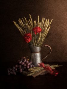 Rustic Harvest Still Life