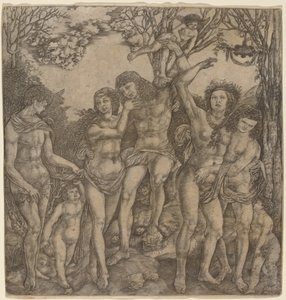 Allegory of Carnal Love by Cristofano Robetta