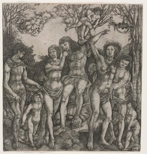 Allegory of Carnal Love by Cristofano Robetta