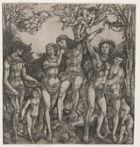 Allegory of Carnal Love, c. 1530 by Cristofano Robetta