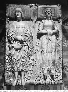 Funerary Tablet of Ludovico Sforza and Beatrice d