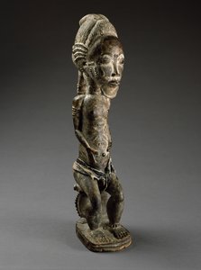 Nature Spirit (asie usu), Ivory Coast, late 19th century by Culture Baule