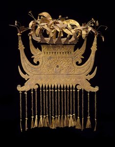 Headdress, late 19th-early 20th century by Culture Minangkabau