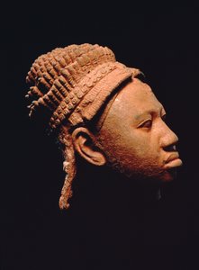 Yoruba Head of a Queen, from Ita Yemoo, Ife, Nigeria by Culture Yoruba